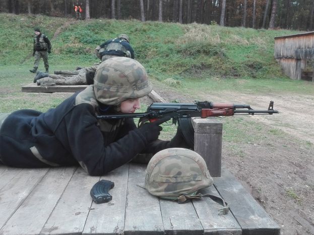 Ćwiczenia proobronne w Krośnie Odrzańskim